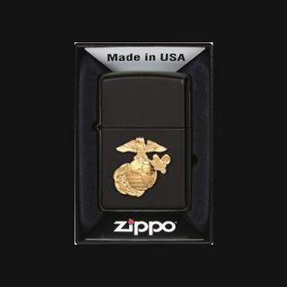 ZIPPO MARINE Military CREST Lighter NEW Genuine US made