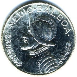 1967 PANAMA SILVER 1/2 BALBOA PROOF COIN ONLY 20k MINTED SCARCE