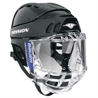 New Mission 1501 Hockey Helmet w/Concept 2 Face Shield   Sr M