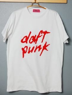 Daft Punk DJ TRON Dance Electro Ed Banger T Shirt L