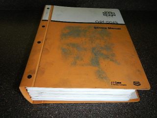 Case 584E 585E 586E Rough Terrain Forklift Service Manual # 8 44810
