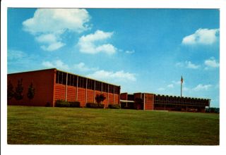   High School Wapakoneta Ohio OH Postcard Auglaize County Vintage 1969