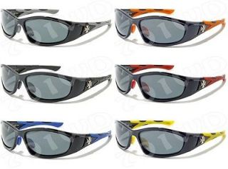 New Mens Choppers POLARIZED Fishing Motorcycle Sunglasses Black Red 