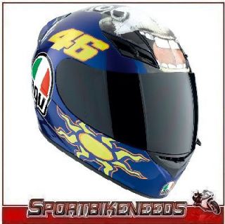   K3 Donkey Valentino Rossi Helmet Medium M Motorcycle Street Full Face