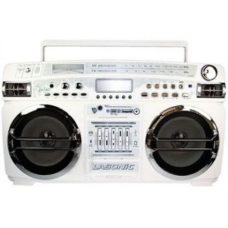 PORTABLE BOOMBOX for iPod iPhone Bluetooth Phone Tablet w/ USB RADIO 