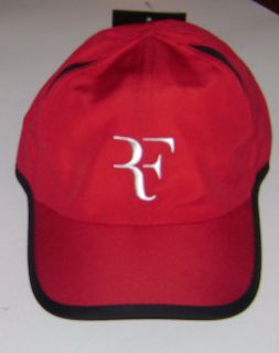 New Nike Youth Lightweight RF Federer Adjustable Hat Red 574497 648