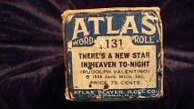 Theres A New Star In Heaven To Night   Atlas 131 Player Piano Word 