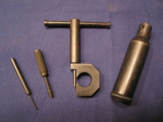 Luger 4 Piece Accessory Set Includes Pin Punch, Swiss Sight Tool 