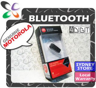 Genuine Original Motorola Bluetooth Headset Handsfree PRO/ATRIX/EX122 