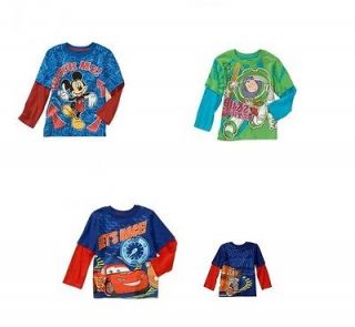 MICKEY MOUSE CARS BUZZ LIGHTYEAR 2T 3T 4T 5T Shirt Tee DISNEY TOY 