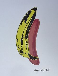  BANANA LIMITED EDITION OF 5000 LITHOGRAPH 1986 PITTSBURGH MUSEUM