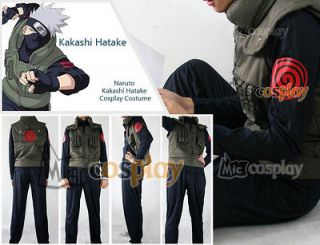 Naruto Kakashi Hatake Cosplay Costume