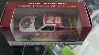   1989 RCCA 1/64 #20 Rob Moroso Swisher Sweets Rookie of the Year NASCAR