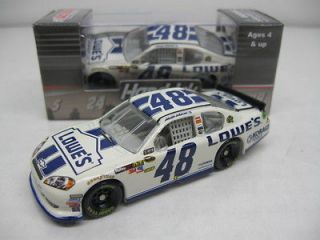 LIONEL 2012 JIMMIE JOHNSON BLUE AND DOVER WHITE # 48 LOWES 1/64 CAR