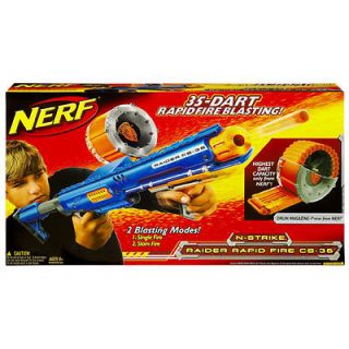 Hasbro 213070900 Nerf N Strike Raider Rapid Fire CS 35, Blue New