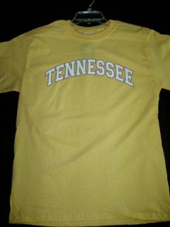 New UT Tennessee Vols Yellow Ladies Tee Various Sizes