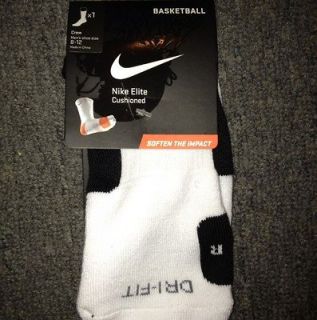 Nike Elite Socks White/black Large