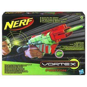 Nerf Vortex Gun Blaster XLR Technology w/ 3 Long Distance Discs FAST 