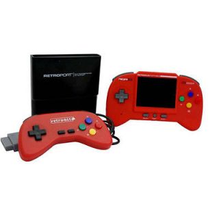 RED RetroDuo Portable System BRAND NEW Plays NES / SNES / Genesis 