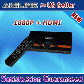 Nbox HDTV HD HDMI 1080P Media TV Player h264 DIVX Usb
