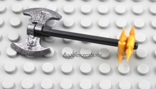 NEW Lego Ninjago Ninja GOLDEN STAR HAMMER with double axe  Minifig 