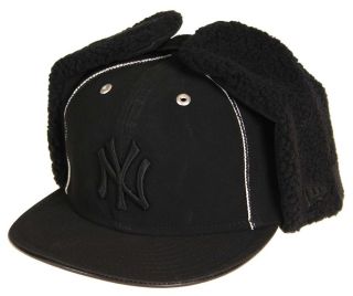 New Era Cap 59FIFTY Fitted Hat NY Yankees Dog Ear Blk