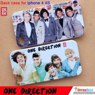   1D Louis Harry Niall Liam Zayn Case cover For iphone 4 4S #FJ