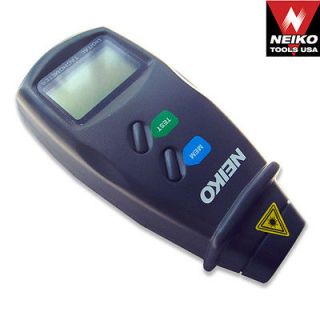 Neiko Non Contact Digital Laser Photo Tachometer RPM Measurement