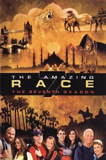 The Amazing Race   The Seventh Season DVD, 2005, 4 Disc Set