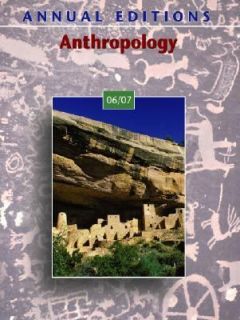 Annual Editions Anthropology 06 07 by Elvio Angeloni 2005, Paperback 