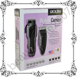 66280 andis Stylist Combo Professional Trimmer Clipper Combo Kit