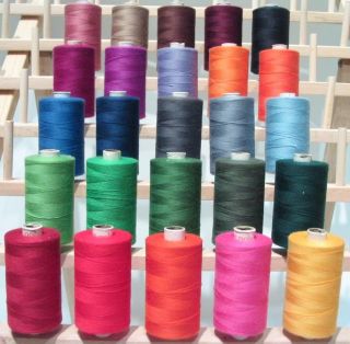   LARGE 3PLY 1100Yards QUILTING SEWING SERGER THREADS PIECING APPLIQUE D