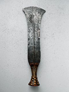 ANTIQUE KNIFE OF CONGO KONDA, African art,DAGGER, KNIFE, MORO