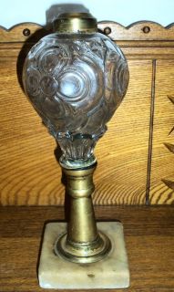 Antique Oil Lamp w/ Marble Base #2