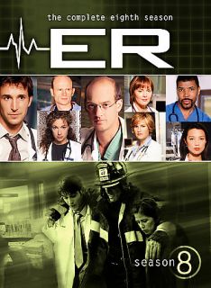 ER   The Complete Eighth Season DVD, 2008, 6 Disc Set