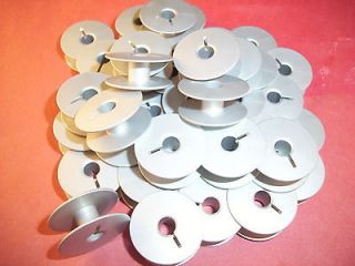 100 GAMMILL TIN LIZZIE QUILTER M LARGE ALUMINUM BOBBINS WITH HOLES