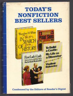Todays Nonfiction Best Sellers First Ladys Lady, In Search of 