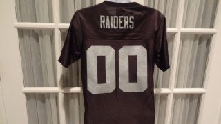 New NFL Womens Oakland Raiders Sparkly Team Jersey Sizes S XL