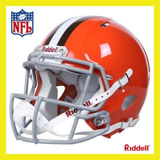 CLEVELAND BROWNS ON FIELD AUTHENTIC REVOLUTION SPEED FOOTBALL HELMET