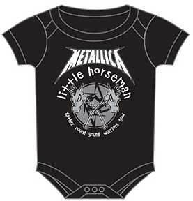 METALLICA Little Horseman Baby Romper Shirt NEW