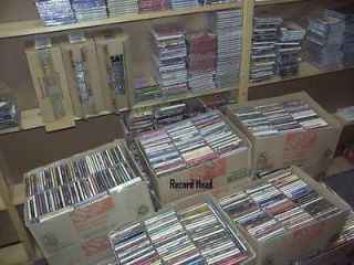 NEW 300 CD BULK LOT WHOLESALE CDs ROCK POP R&B RAP  MANY STYLES NO 