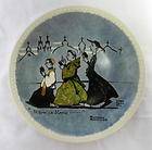   Newall Pottery Norman Rockwell On Tour When In Rome Collector Plate