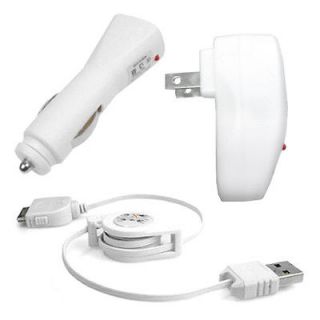 Apple iPhone USB Travel Kit W/ Car Charger Travel Adapter Cable for 3G 