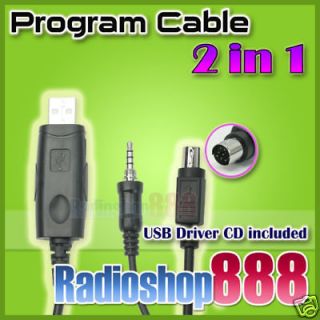 in 1 USB Prog Cable for YAESU VX 6R FT 817 FT 897 U89