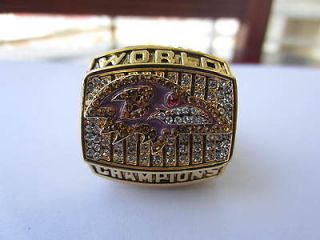 2000 Baltimore Ravens Super Bowl Championship Ring NFL ring 11 size