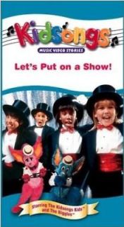 KIDSONGS LETS PUT ON A SHOW New Sealed VHS Videotape