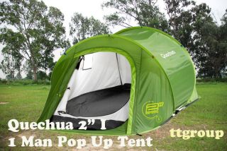   Instant Pop Up Camping Tent 2 Seconds I, 1 Man Double Lining