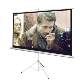 72 169 Portable Manual Tripod Projector Projection Screen w/ Stand 