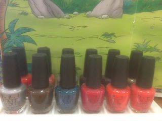 OPI Nail Polish Texas Collection T series colors Fast Shipping New 