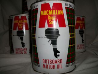   of Macmillan Royal Scot Outboard Motor Oil 32 floz SAE 30 un opened